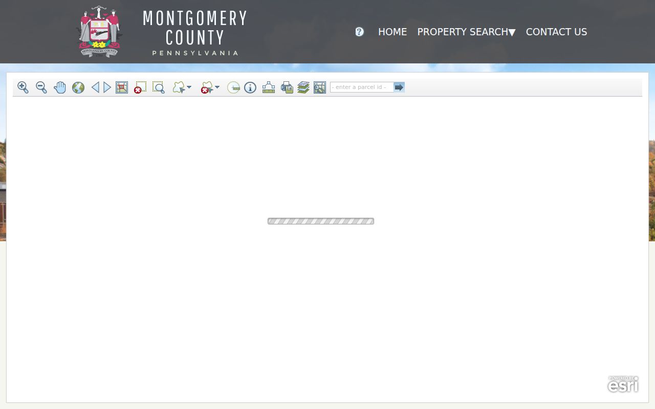 Upper Merion Township neighbors lookup Montgomery County GIS parcel buffer controls